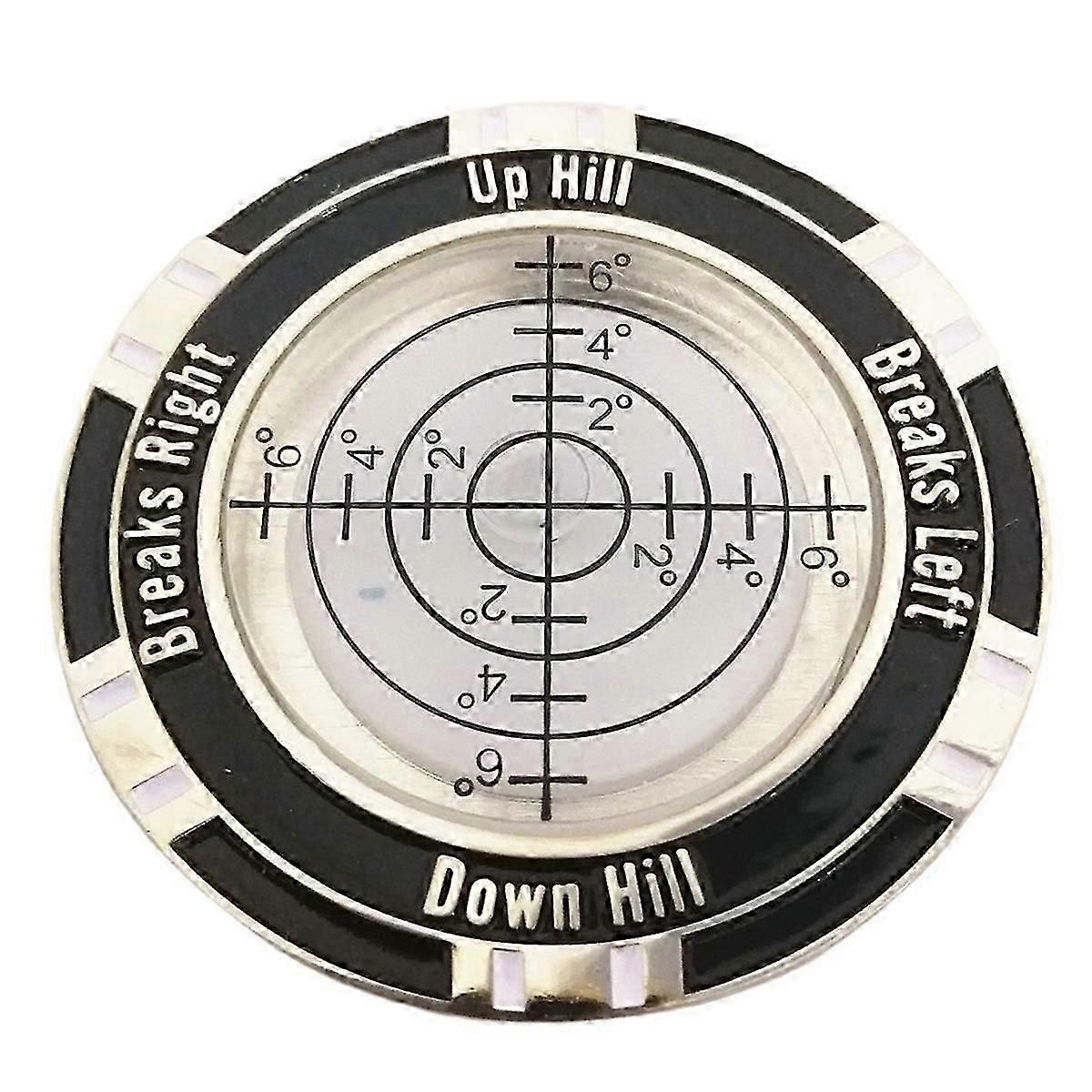Slope Reader Golf Peripheral High Precision Level Reading Aid White