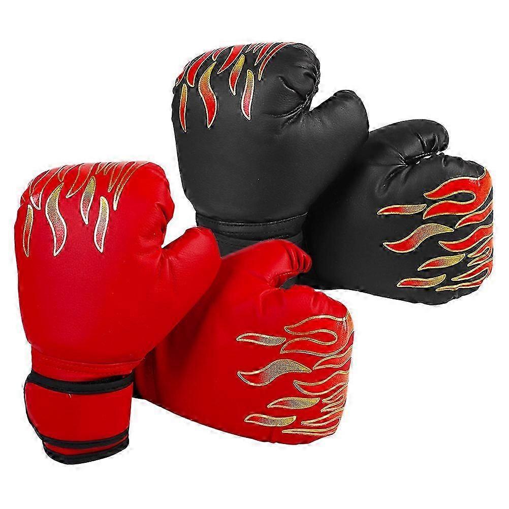 Punching Sparring Gloves | 2 Pairs | Assorted Color | Durable PU Material