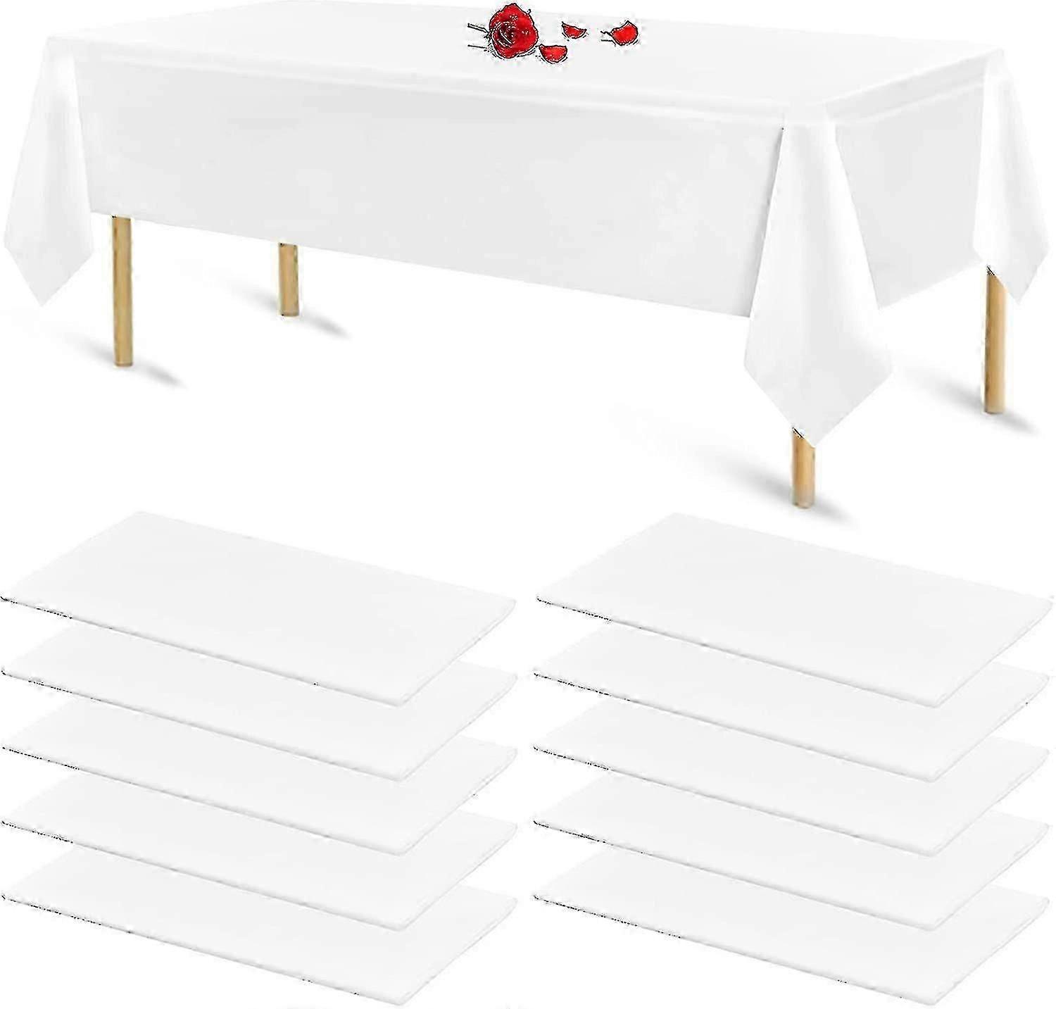 10 Rectangular Waterproof And Oil Resistant Disposable Tablecloths Edition 0619