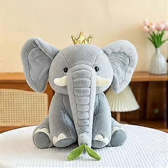 Realistic Large Plush Elephant, Ultra Soft & Cuddly Stuffed Animal for Kids, Birthday Gift, Nursery Room Decor
