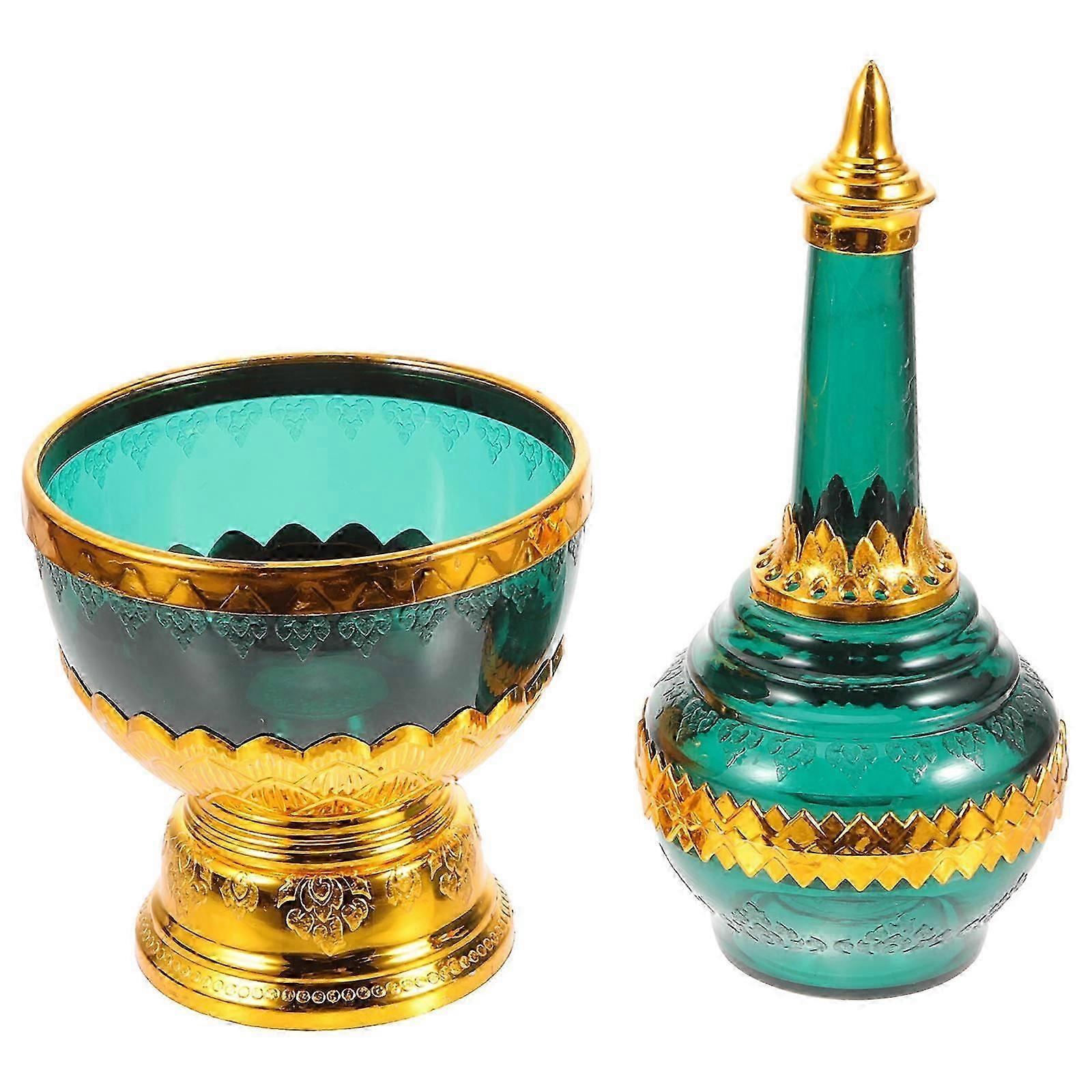 Plastic Buddhist Cup 1Set Assorted Color Tabletop Cup for Home Use with Versatile Use Function