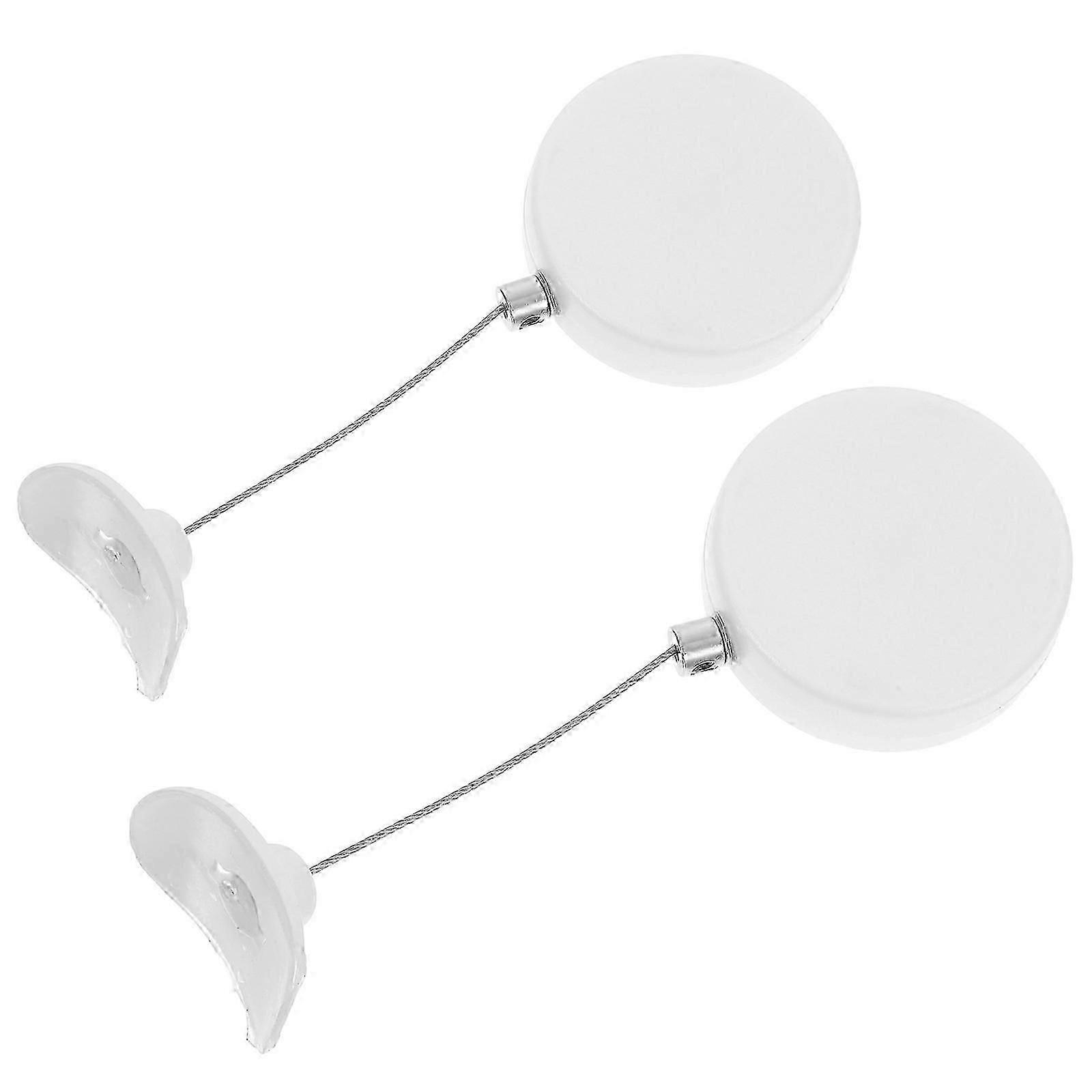 Steel Wire Anti-Theft Cable Lock compatible with Tools 2Pcs Automatic Retractable Security