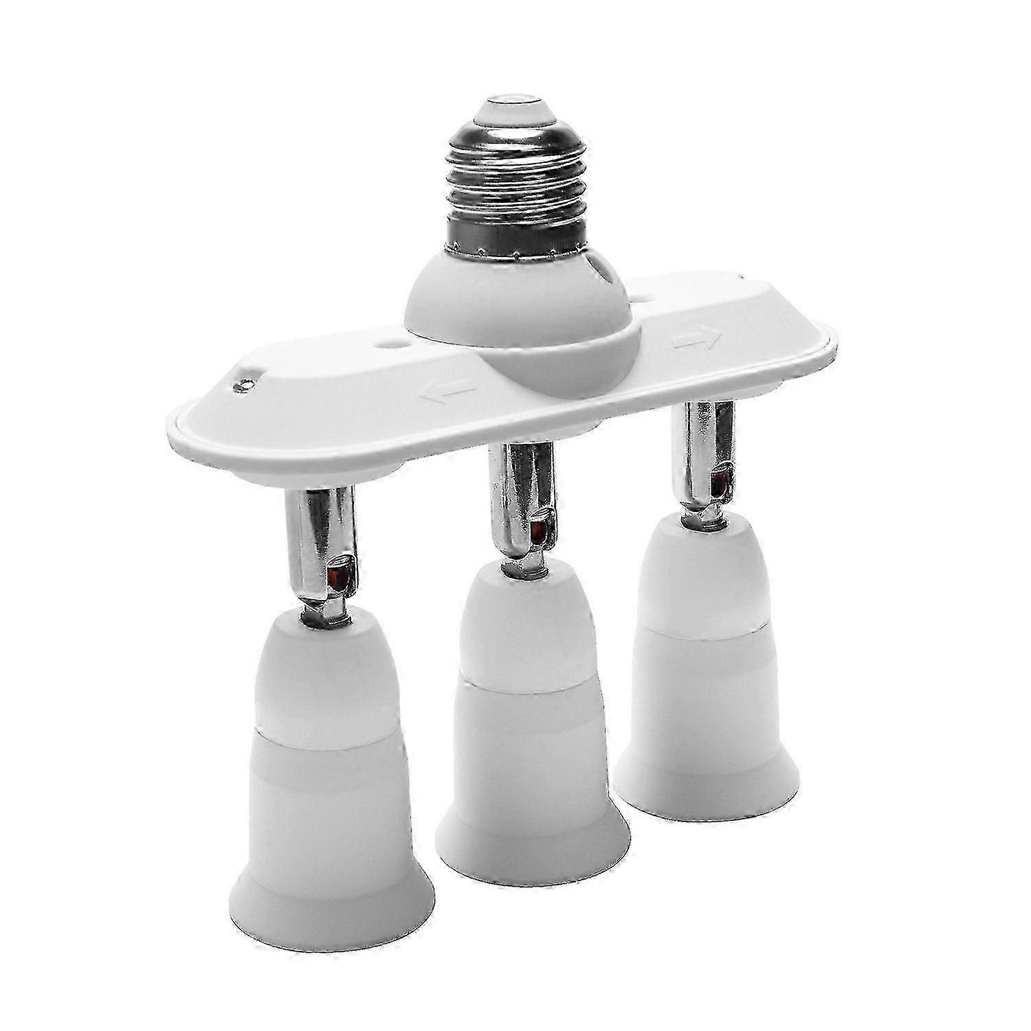 E27 Adapter Converter Bendable Light Socket Splitter