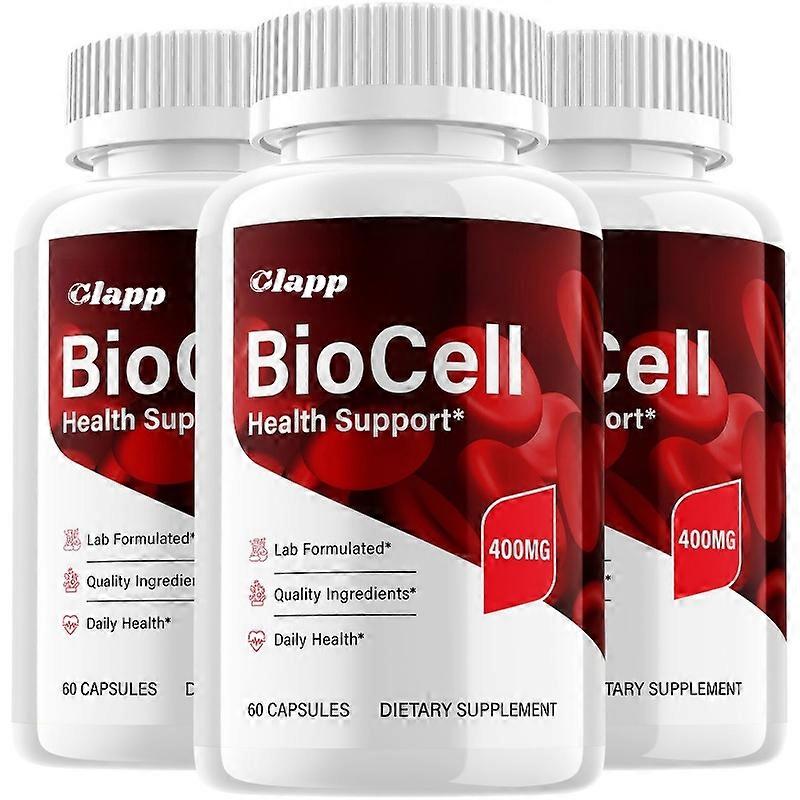 (3 Pack) Bio Cell Capsules  BioCell Natural Blend Glycogen Support
