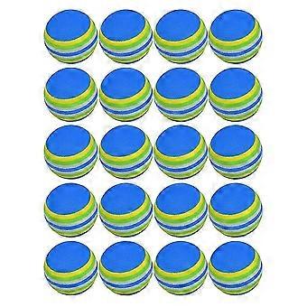Eva Ball Training Ball for Golf Practice 60Pcs Rainbow