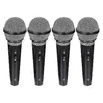 Set of 4 Fun Kids Toy Microphones, Singing Props for Pretend Play..B1