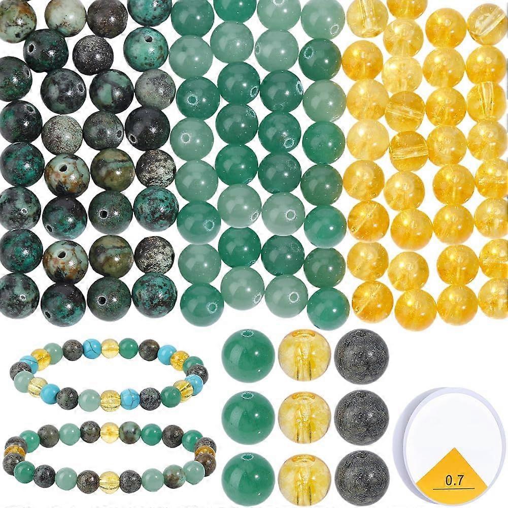 DIY Bracelets Making Kits including Beads and Elastic Stretch Thread Round 0.7mm