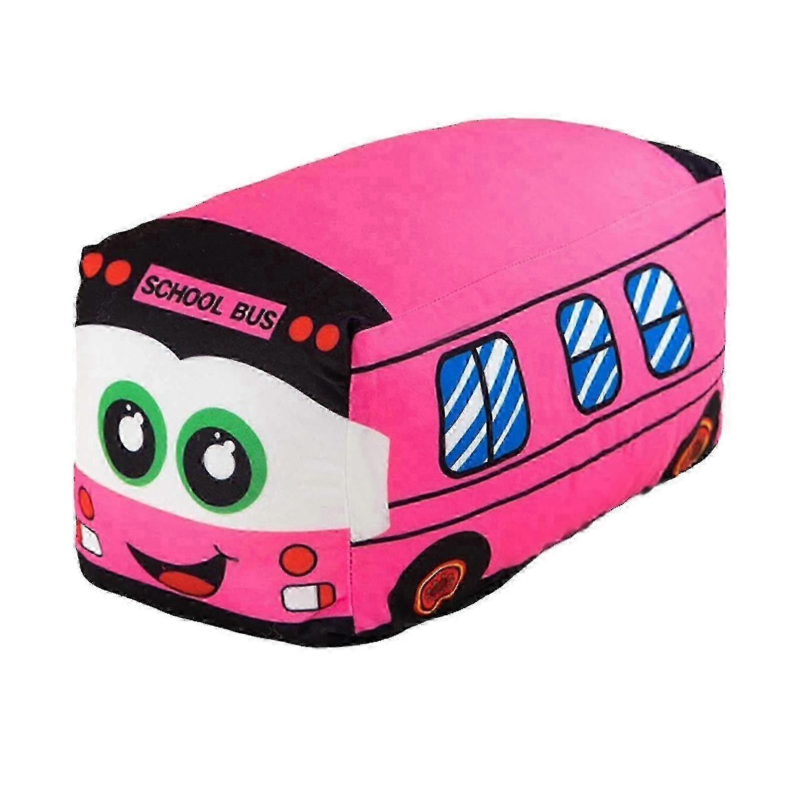 Cartoon School Bus Hug Plush