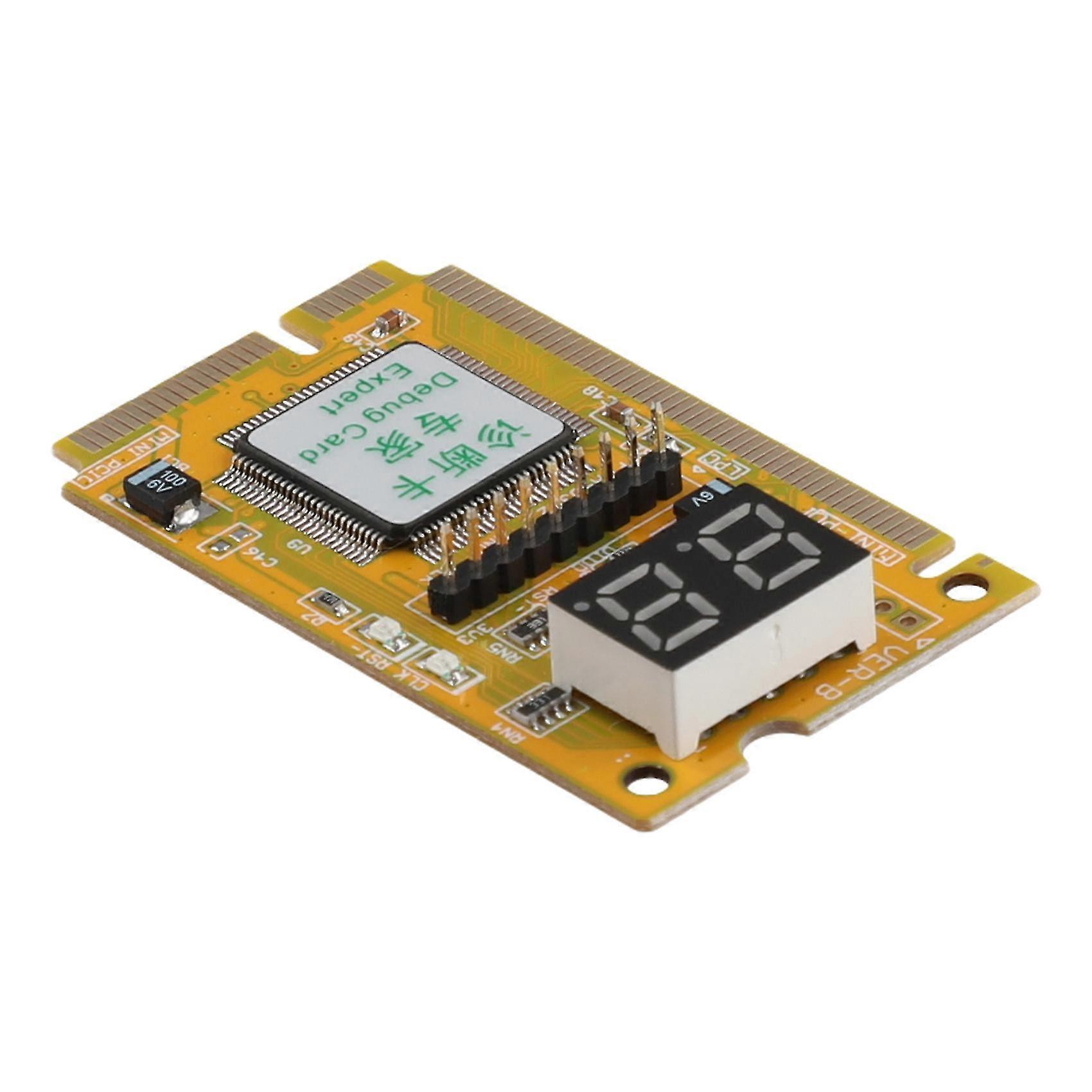 Notebook Diagnostic Card 2-Digit Mini PCI/PCI-E LPC POST Analyzer Tester