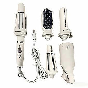5 in 1 Hair Curling Iron Set with 5 Interchangeable Heads, Crimper, Straightening Brush and 25mm & 32mm Curling Wands, Multi-Styler Hair Tool
