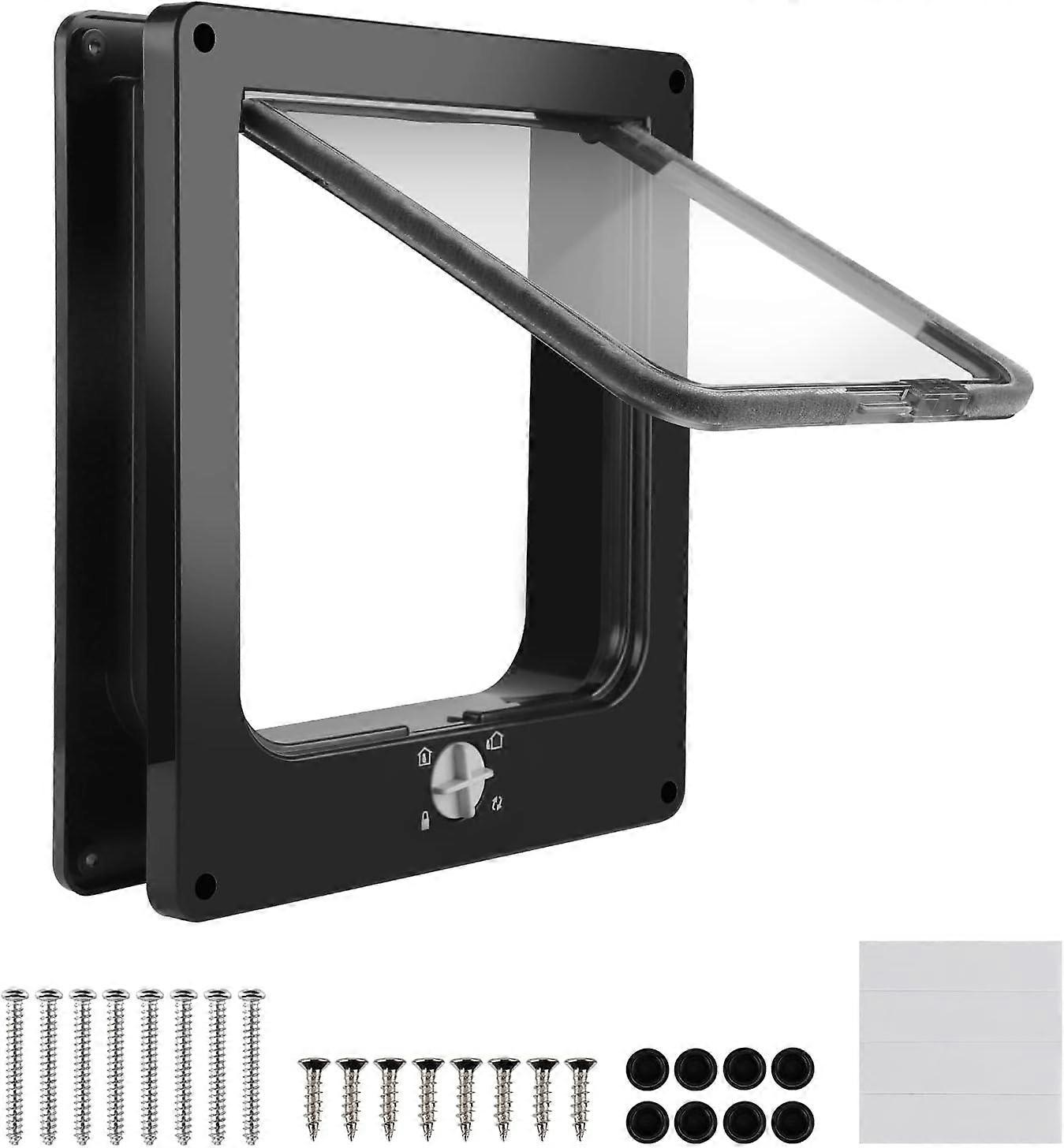 Magnetic Weatherproof Transparent Cat Flap