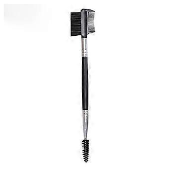 Dual-Spooled Eyebrow Eyelash Brush, Washable Lash Separator And Brow Shaper