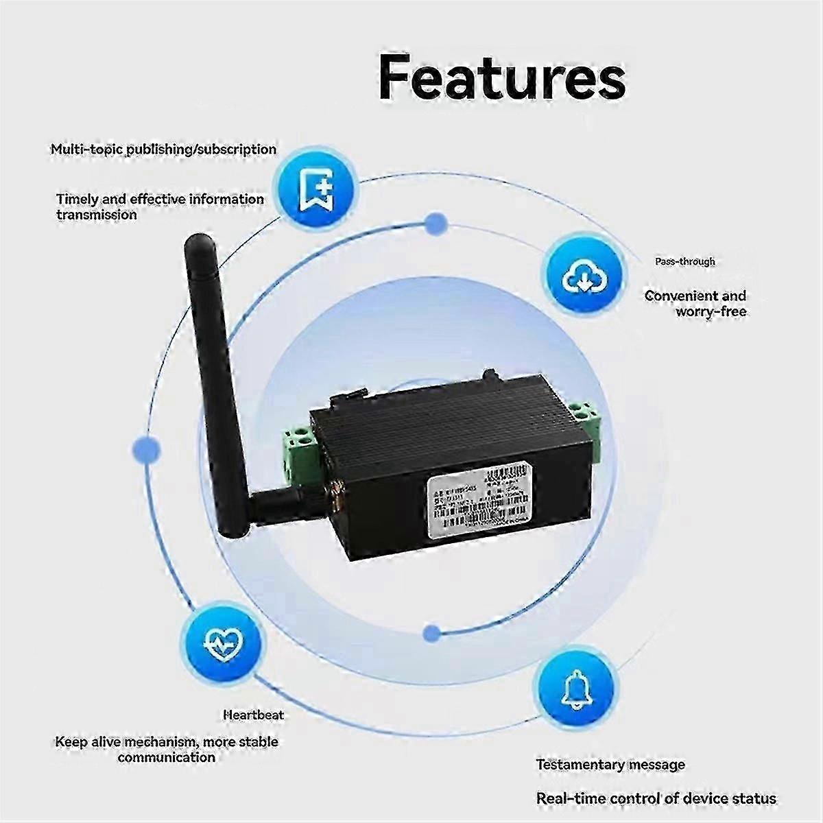Industrial RS485 Wi-Fi Modbus Server