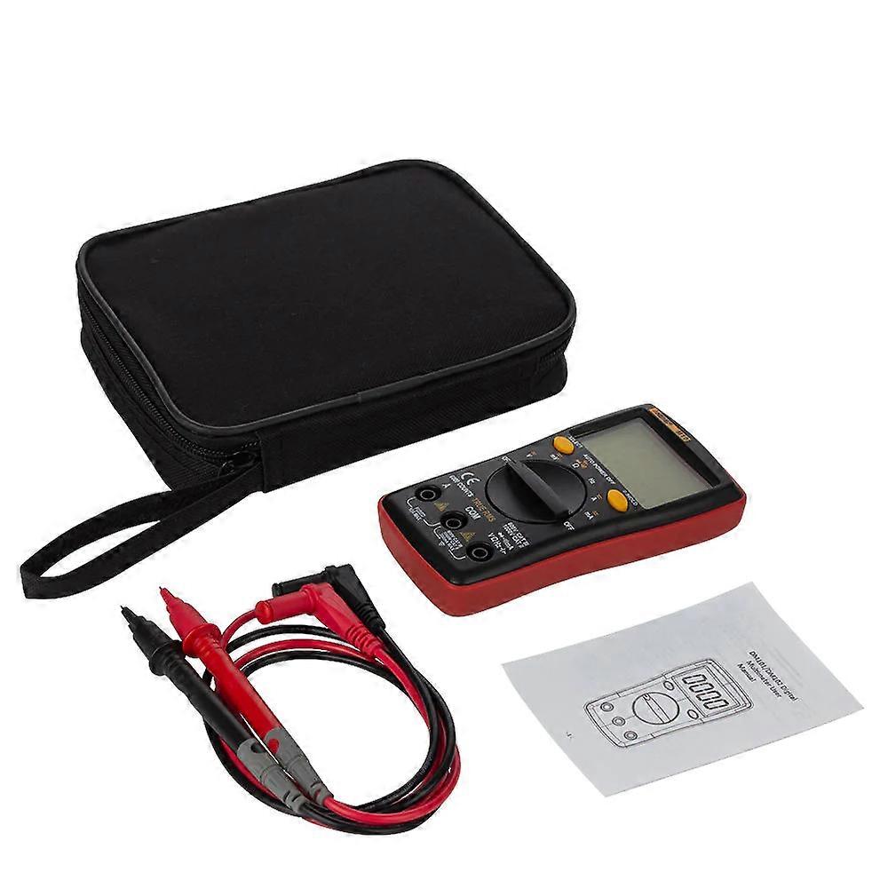 6000 Counts Digital Multimeter Ac/dc Ammeter Voltmeter Ohm Meter Tester Capacitor Buzzer Multimetro Test