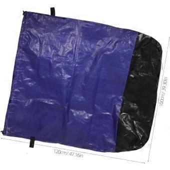 Inflatable Bounce House Storage Bag with Drawstring Heavy Duty Water-Resistant, Flat 47.24x39.37", for Residential & Commercial Use Blue