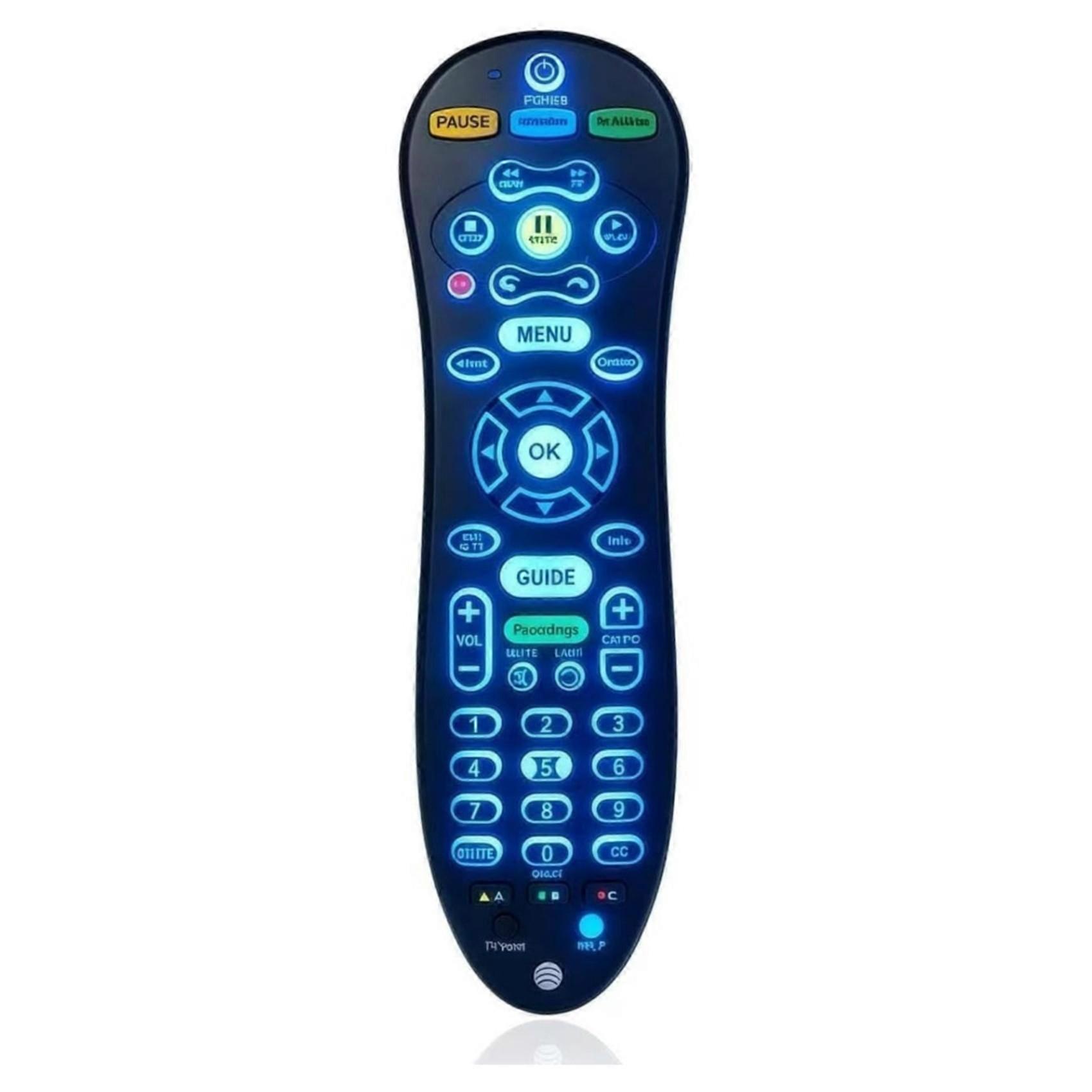 S30-S1B Remote for AT&T U-Verse Receiver, Replace ISB7005 ISB7000 Cable Box, with Backlit Function