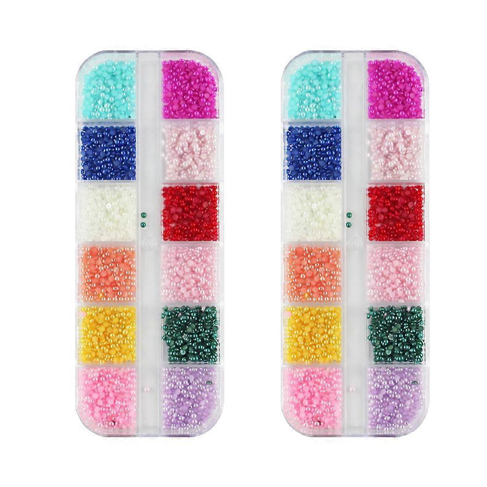 Mini Glass Rhinestones Flatback Sand