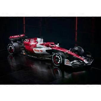 Styled Alfa Romeo C42 2022 F1 - High Quality Premium jigsaw puzzle SIO242