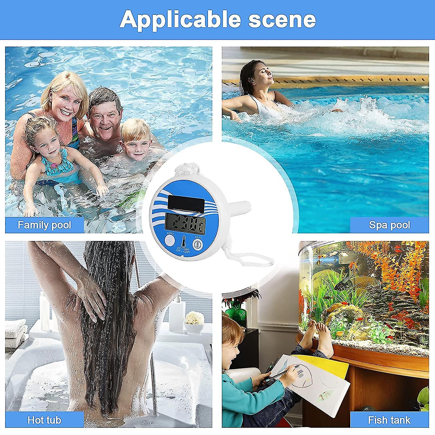 Floating Swimming Pool Thermometer Floating Pool Thermometer Solar Water Thermometer With A Duck