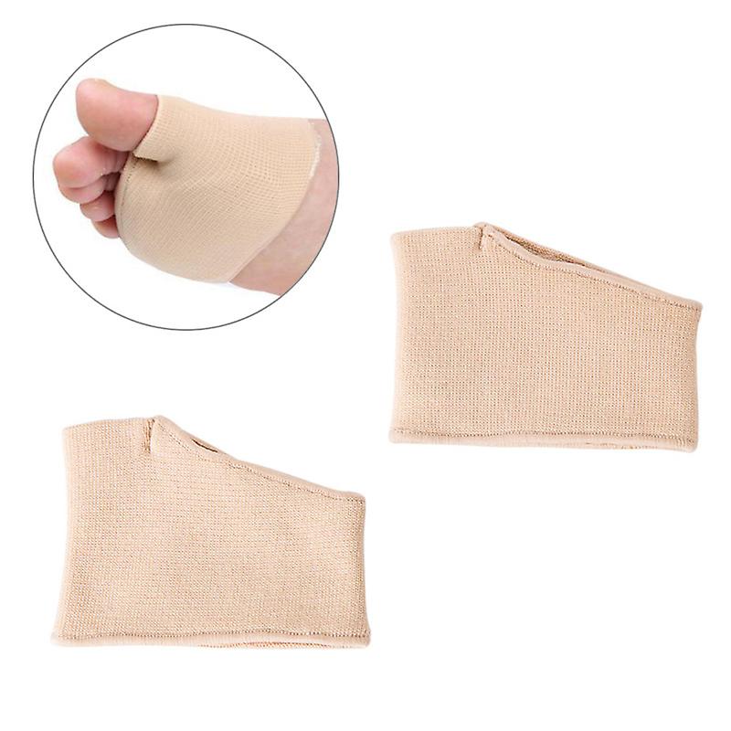 Metatarsalskydd Metatarsalgi Mortons neurom Sesamoidit Smärtlindring (1 st, hudfärg)