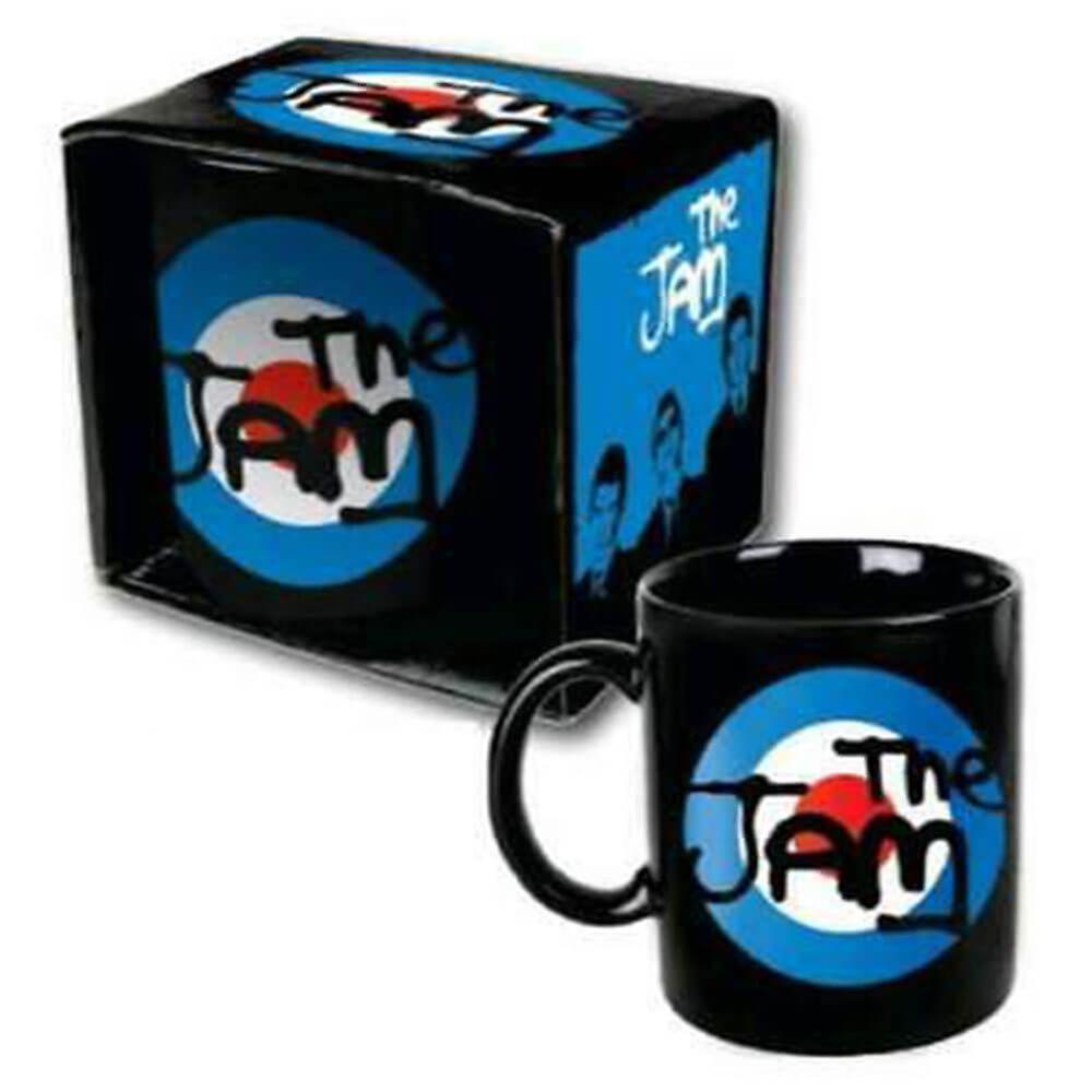 The Jam Target Logo Designed Excellent Quality Stylized Sturdy Boxed Coffee Mug