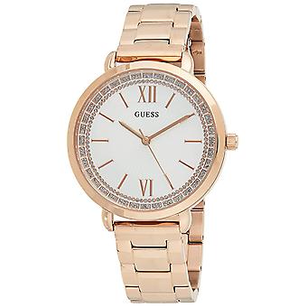 Guess watches ladies posh Analog Quartz watch for Women with stainless steel bracelet W1231L3