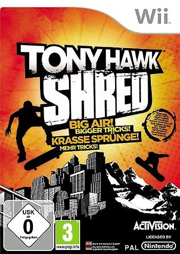 Tony Hawk Shred - Game Only (Wii) - PAL - New & Sealed