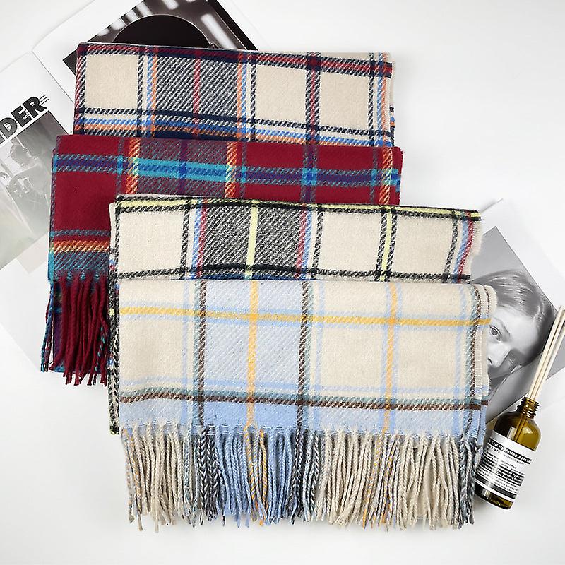 Imitation Soft Cashmere Women's Fall Winter Scarf Blanket Wrap Shawl Stole Warm