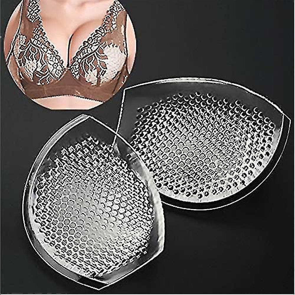 1 Pair Silicone Breast Pads Self-adhesive Breast Enhancer Invisible Breast Enlargement Pads