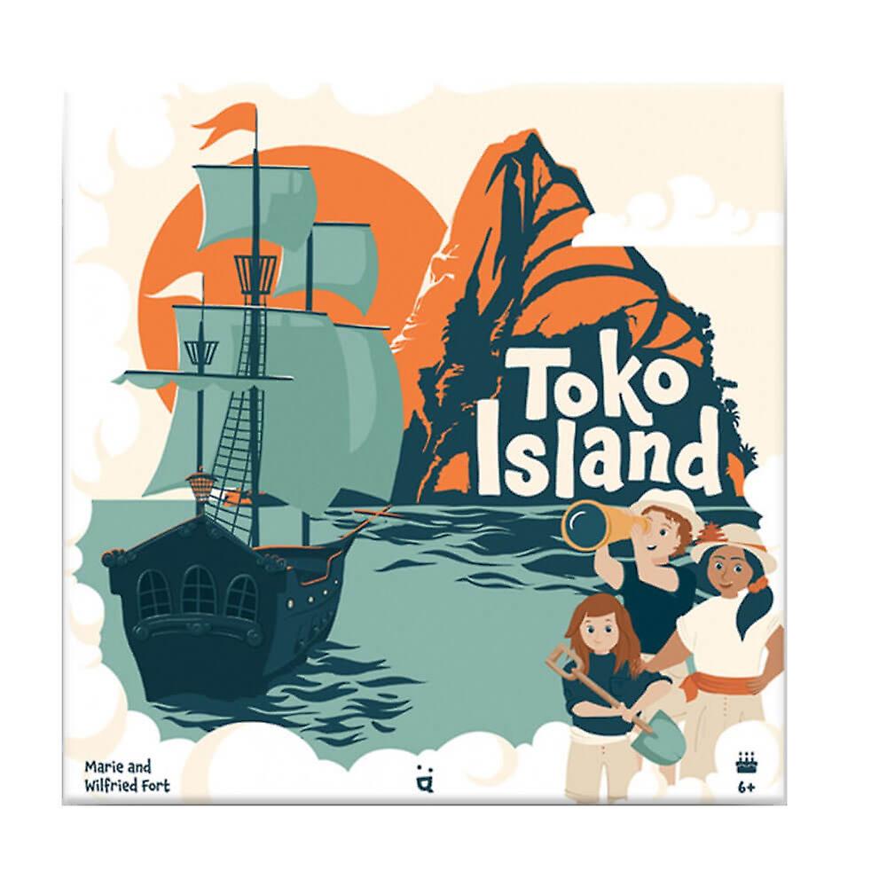 Helvetiq Toko Island 家庭棋盘游戏,适合 1 至 4 名 6 岁及以上玩家