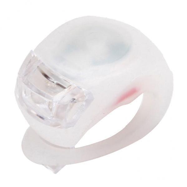 4xLED Bike Taillight Bicycle Front Rear Smart Warming Safety Headlight White