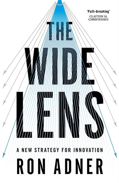 The Wide Lens by Ron Adner Paperback Book