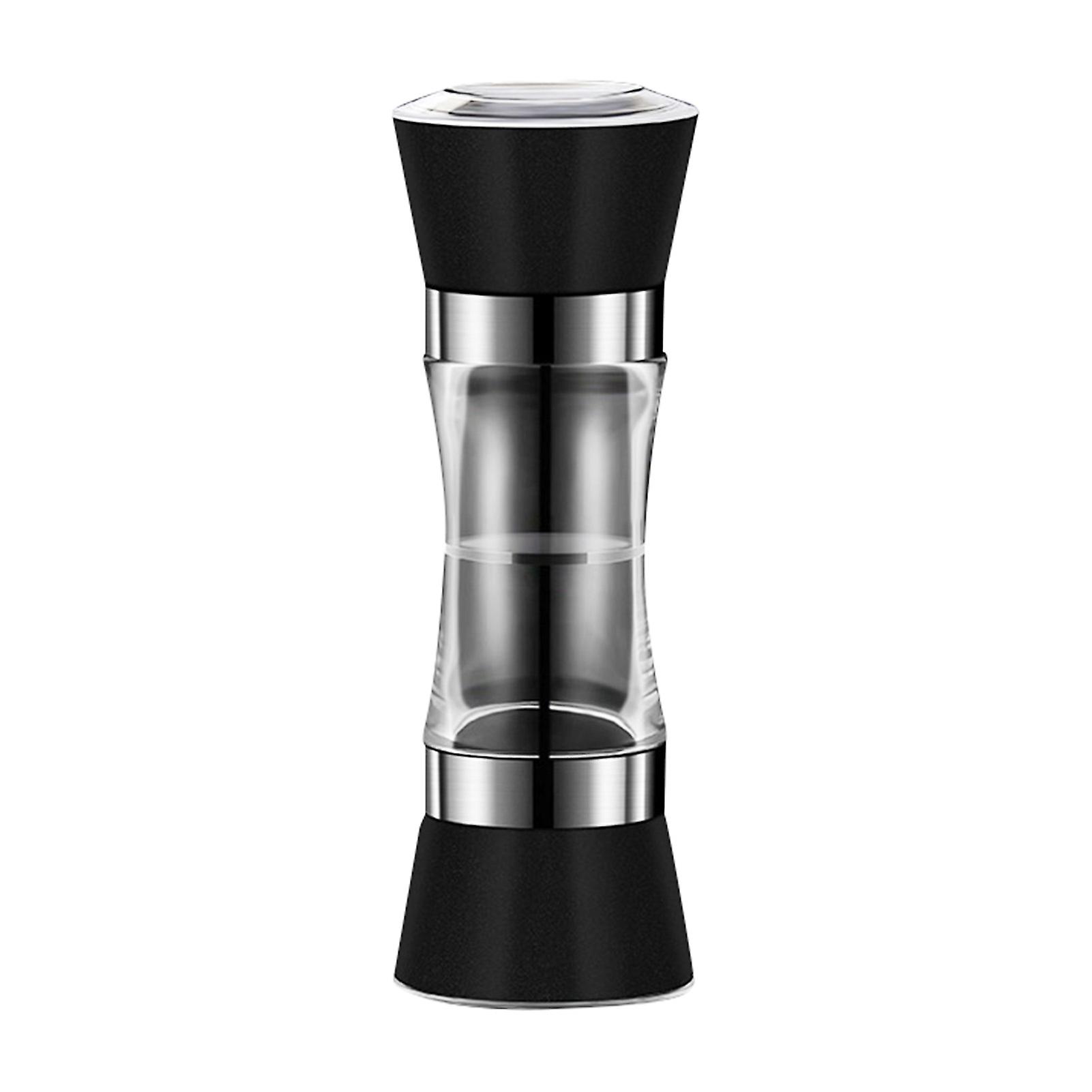 Fillable Double Head Pepper Grinder Visibles Practical Spices Grinder for Home Kitchen