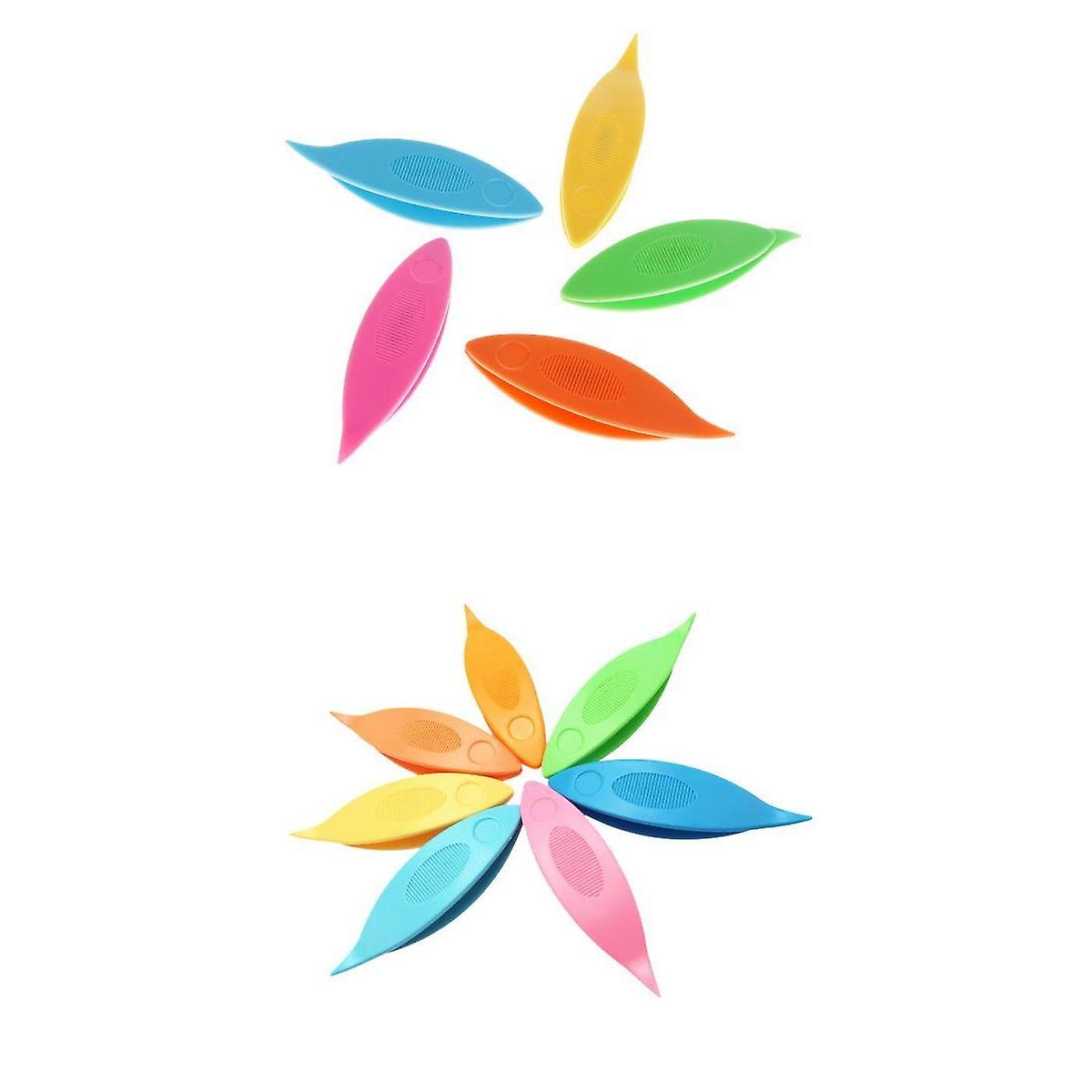 12Pcs Plastic Tatting Shuttle Weaving Tool For Lace Making Handmade Craft