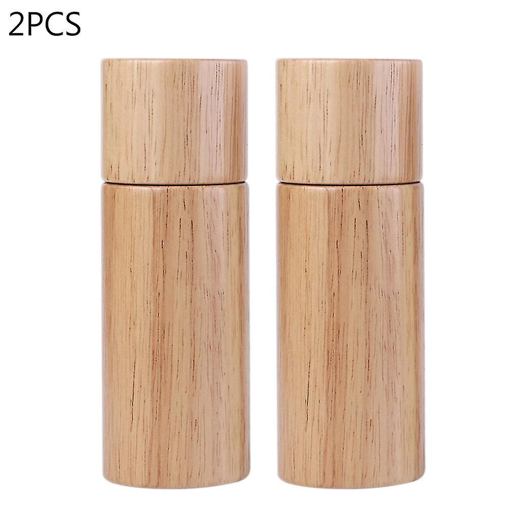 Manual Pepper Grinder Wooden Salt & Pepper Mill Multi-purpose Kitchen Tool