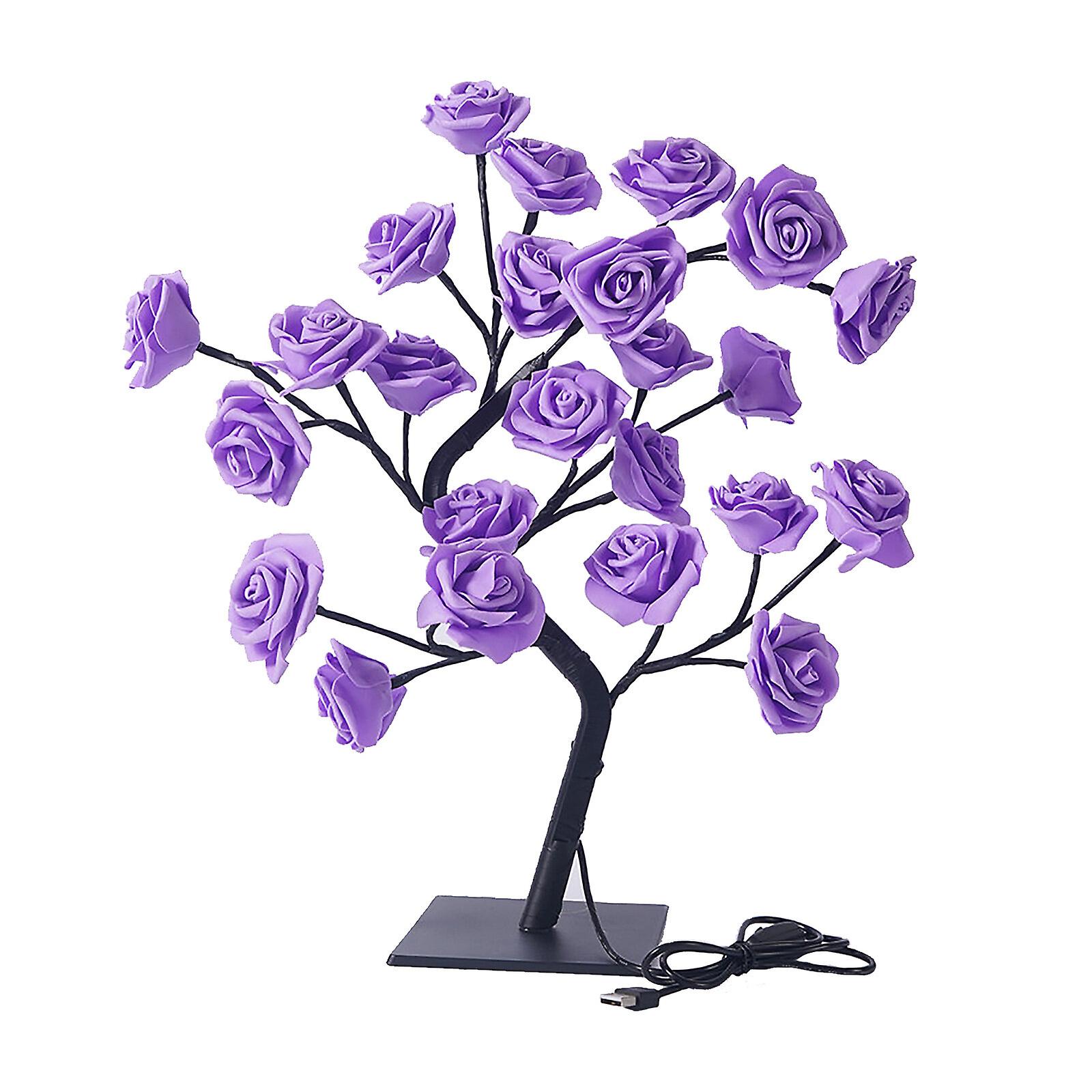 Led Rose Tree Lamp Usb Removable Decoration