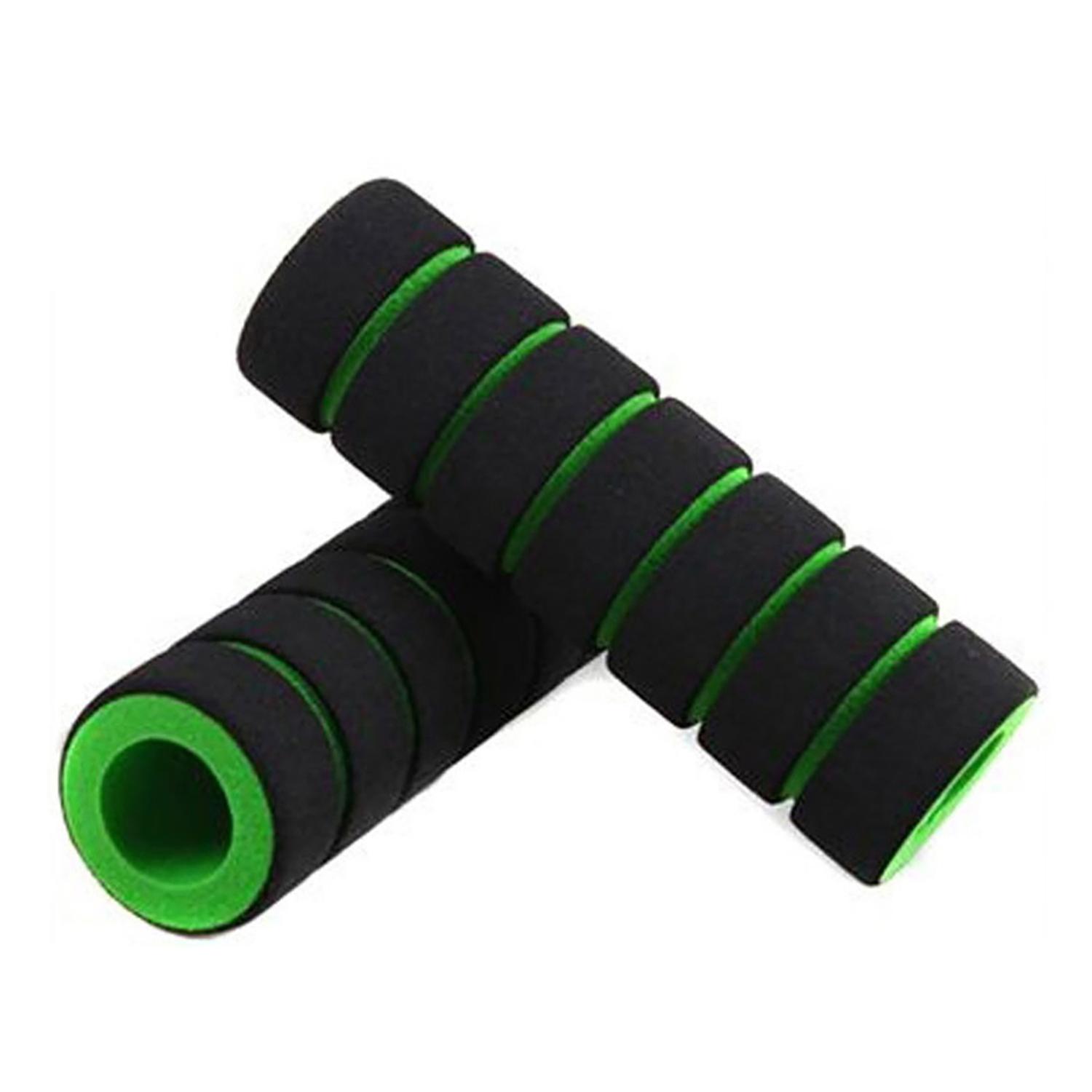 Renikh 1 Pair MTB Bicycle Bike Non-Slip Soft Foam Handlebar Grip Cycling Riding Handle Covers