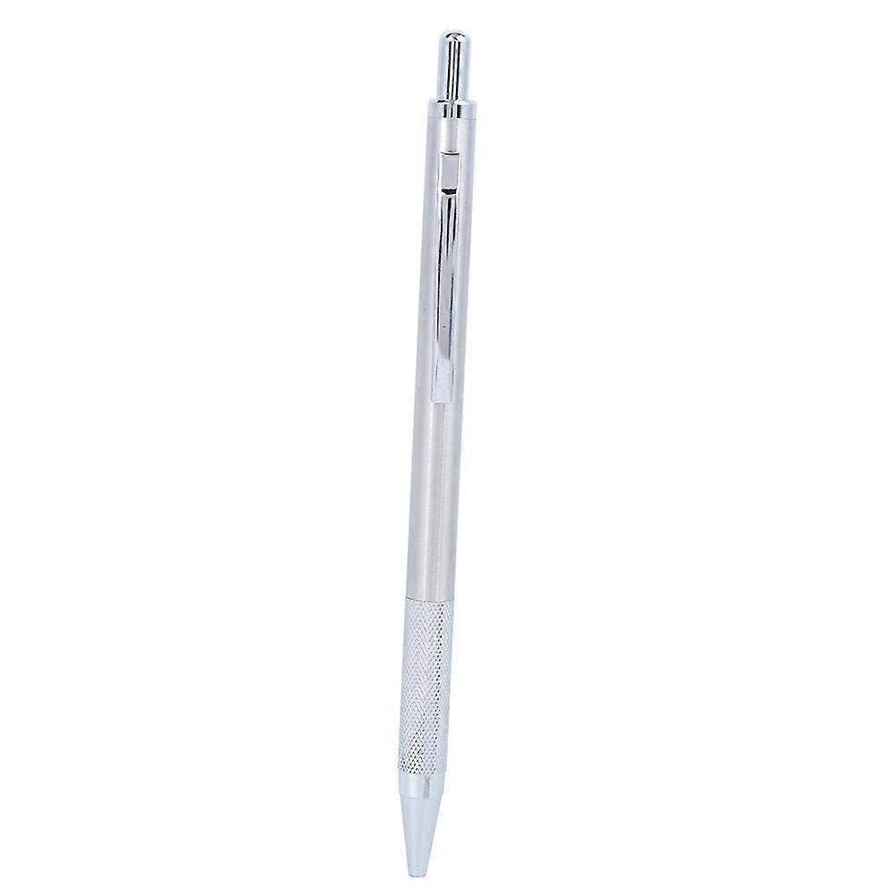 Scriber Pen, Ceramic Marker, Cutting Tool, Tungsten Steel Tip for Metal/Glass, Silver