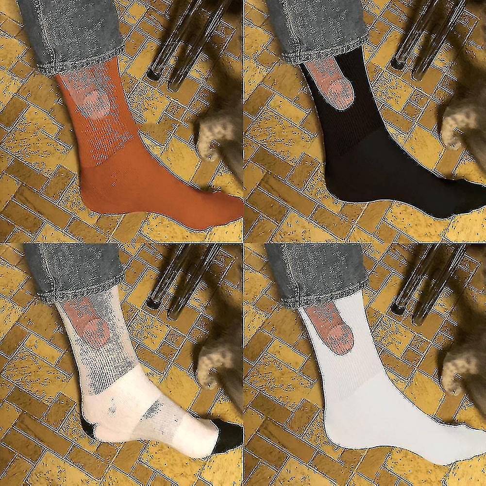 Mutasd meg a vicces zoknit újdonság zokni vicc Vicces tréfa nyomtatás zokni karácsonyi ajándék
