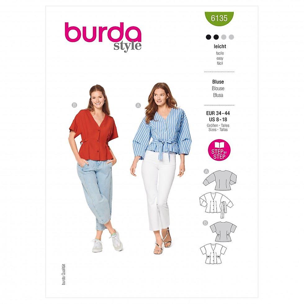 Burda Paper Sewing Pattern 6135