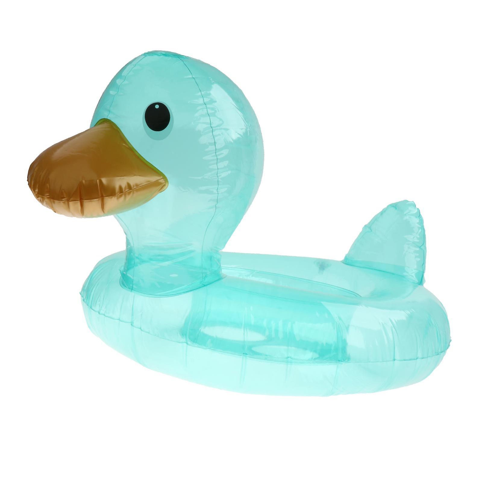 Swimming Float Ring Floating Inflatable Durable Transparent for Summer beach Seat Ring