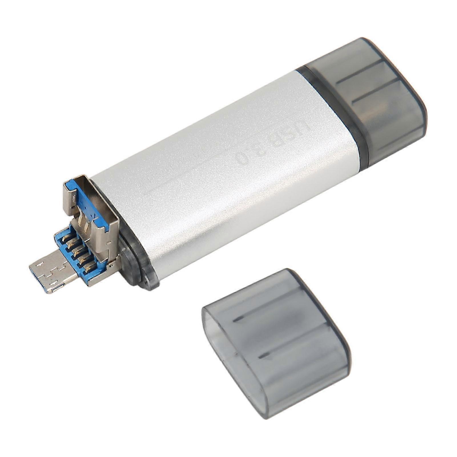 USB C USB 2.0 Micro USB Memory Card Reader Portable for OS X