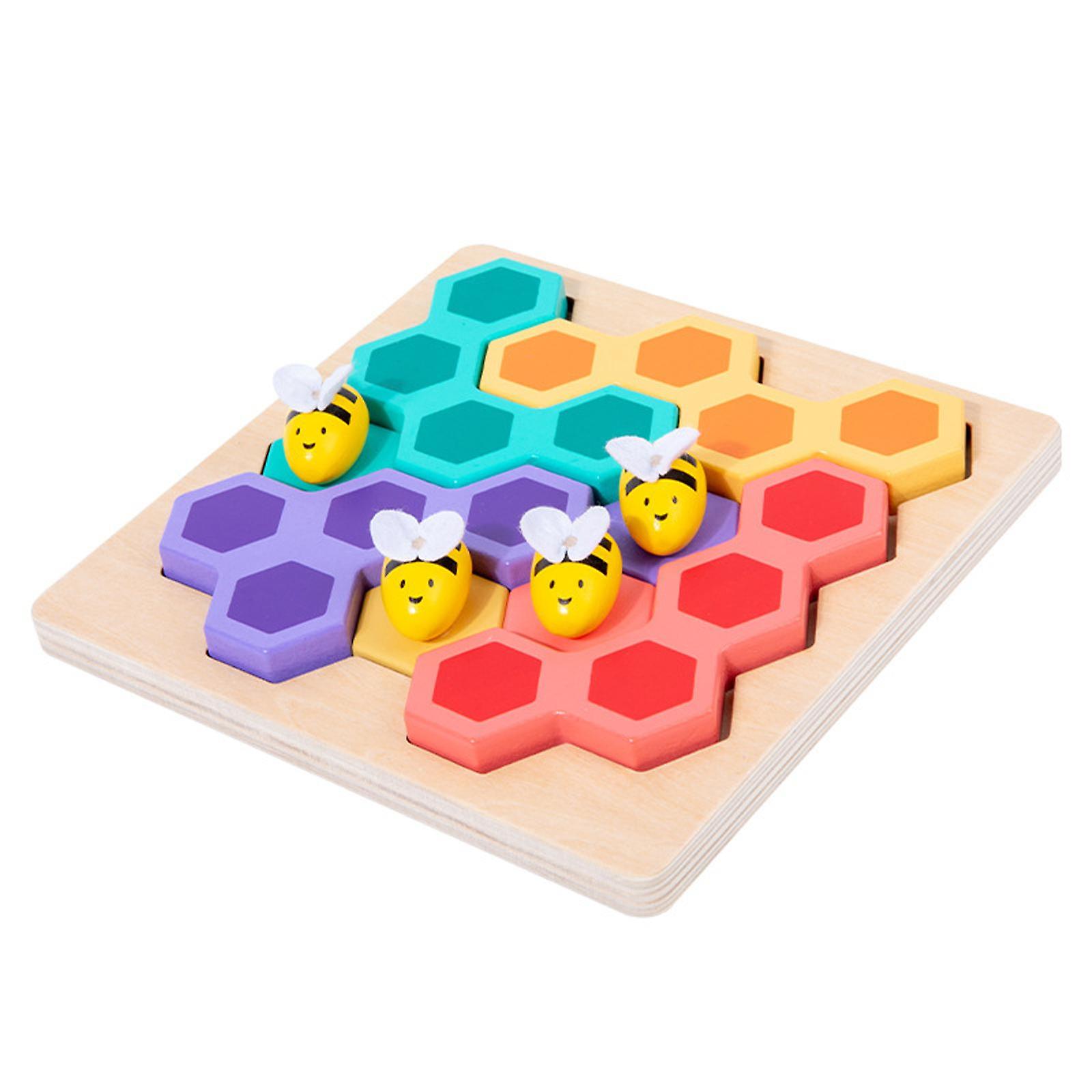 Puzzle Games Early Learning Fine Motor Skill Toy Matching Game for Gift