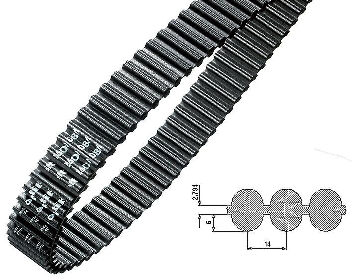 HTC 2100-14M-55 HTD Timing Belt 10mm x 55mm - Outer Length 55mm