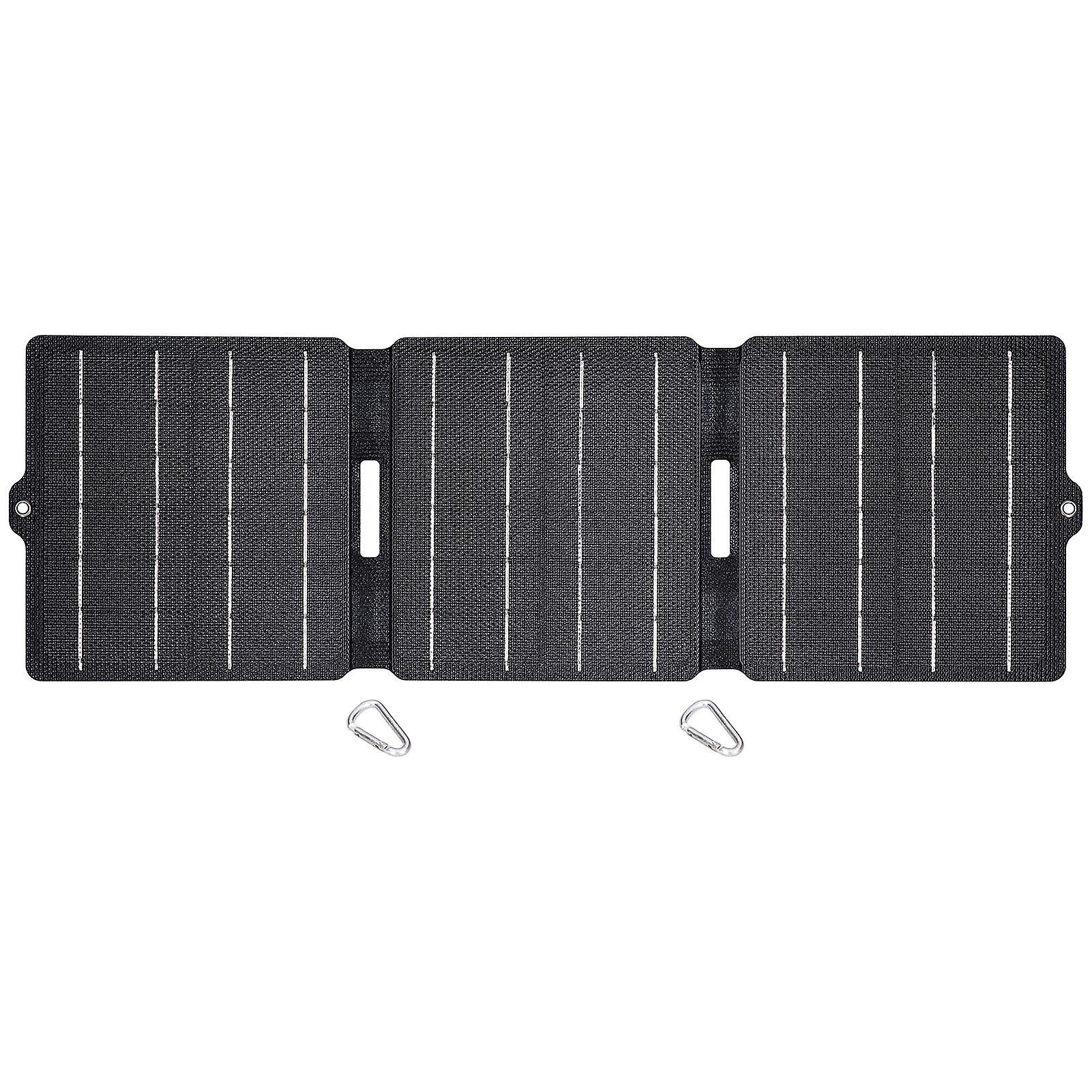 Solar Panel Charger Foldable Portable Waterproof ETFE 15W DC 5V Output with Dual USB