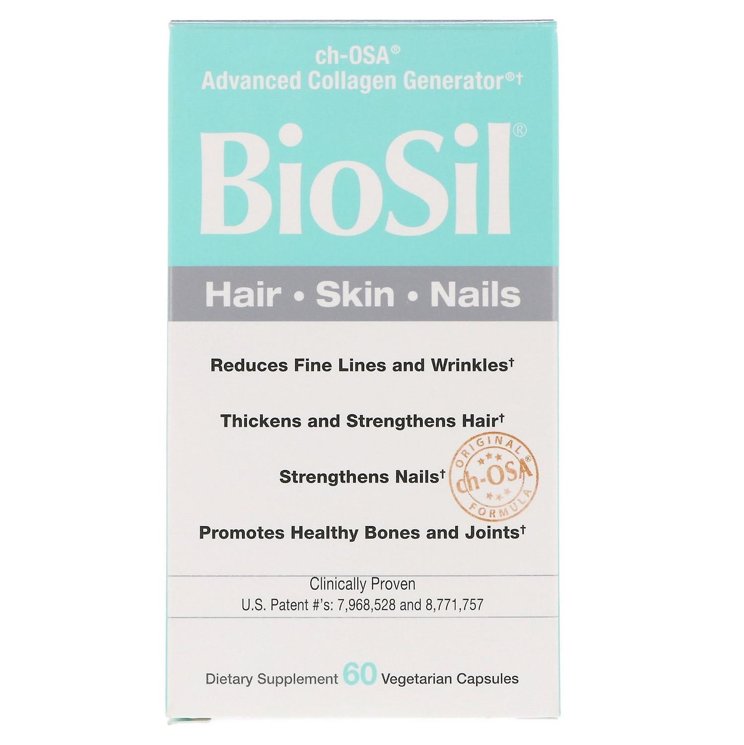 BioSil by Natural Factors, ch-OSA Advanced Collagen Generator, 60 Vegetarian Cap