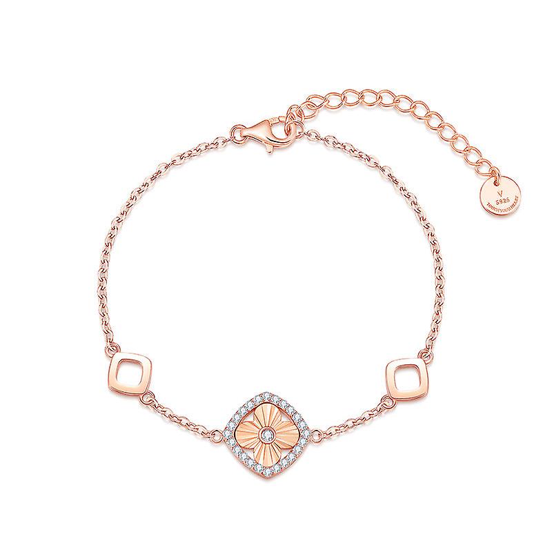 Bracelet Tassel Chain Jewelry Gift For Women Tea Girls Geometric Four-leaf Clover Electroplating Fashion