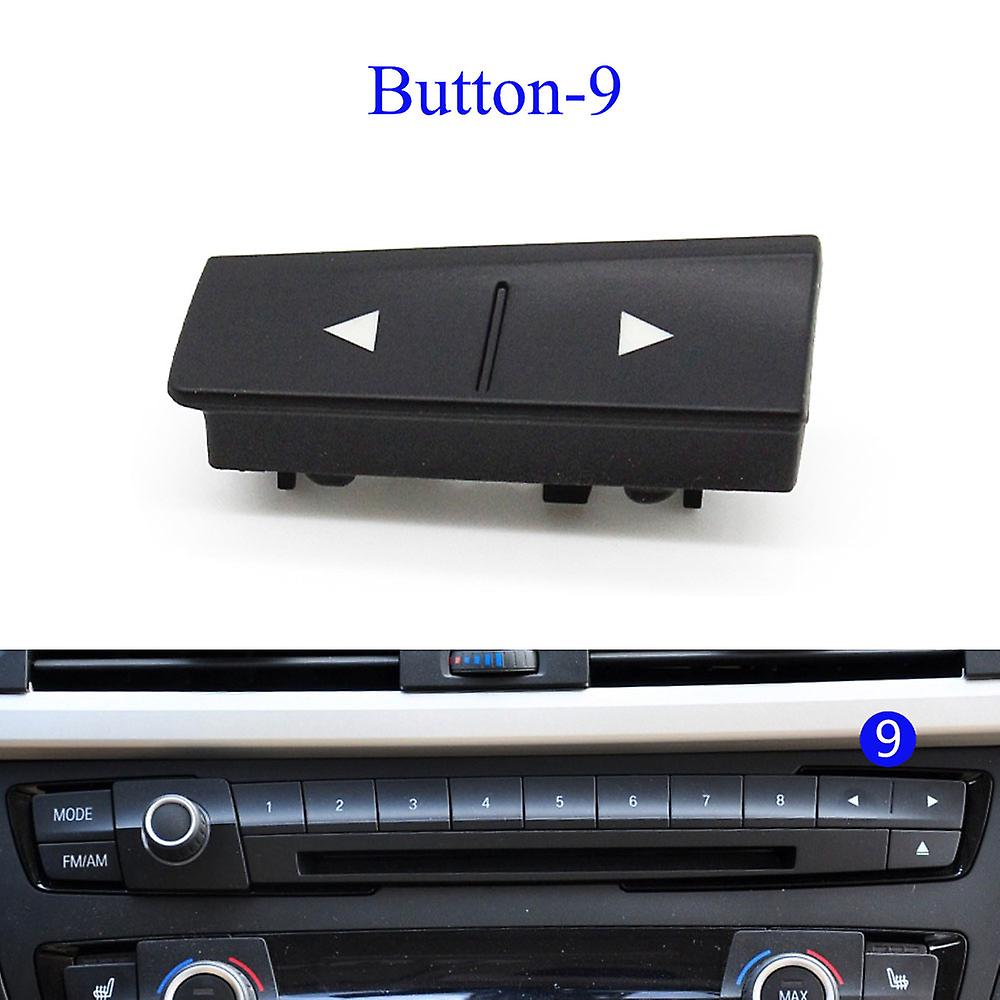 Dashboard Air Conditioning AC Vent CD Player Control Cap AC Button Replacement for BMW F20 F21 F22 F30 F35 F34 F36 F45 F46~6229