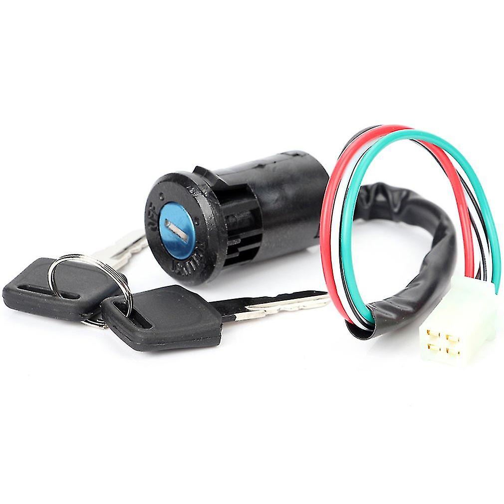 Off-road Motorcycle Modified Universal Small High Game Atv Start Ignition Switch Electric Door Lock Key Switch