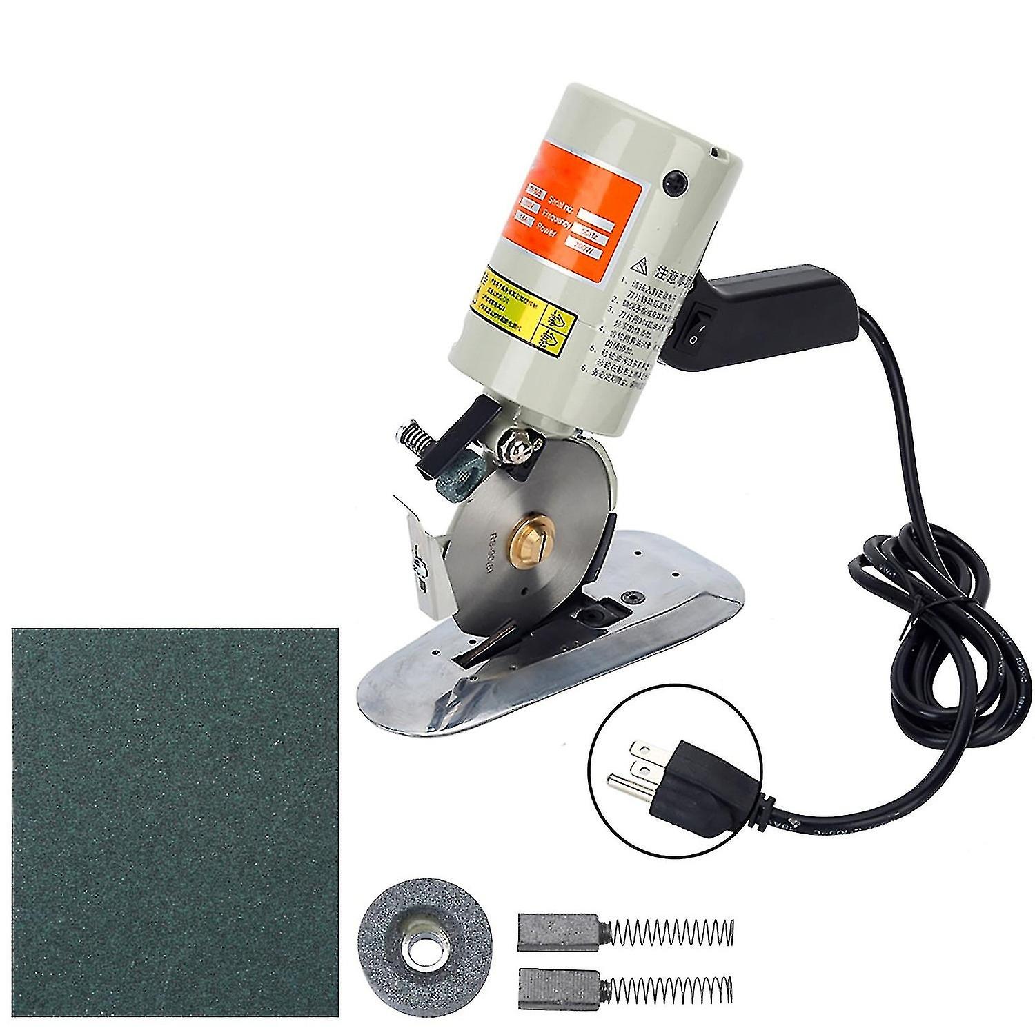 90mm Blade Electric Cloth Cutter Fabric Cutting Machine(US plug 110v)